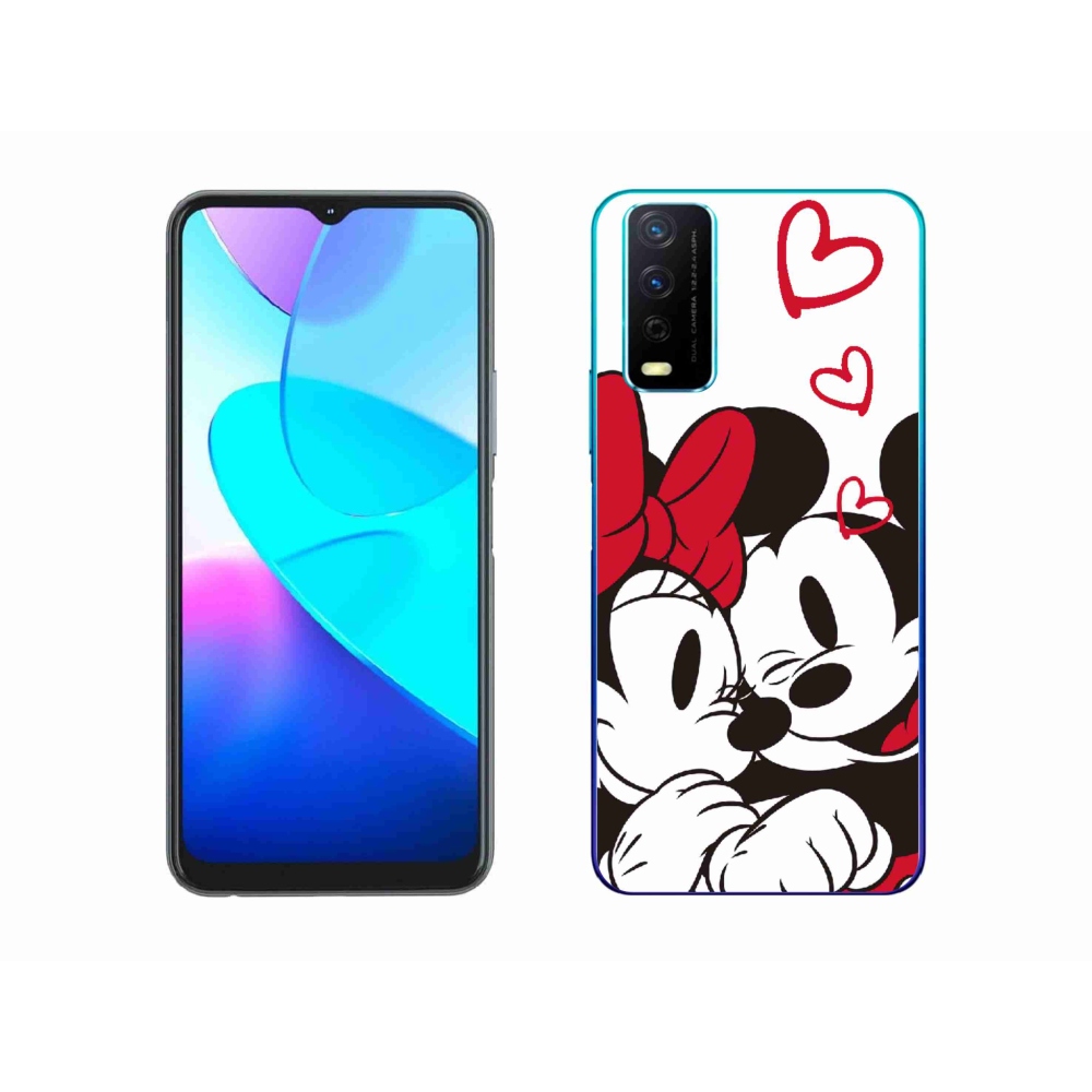 Gelový kryt mmCase na Vivo Y11s/Y20s - minnie a mickey