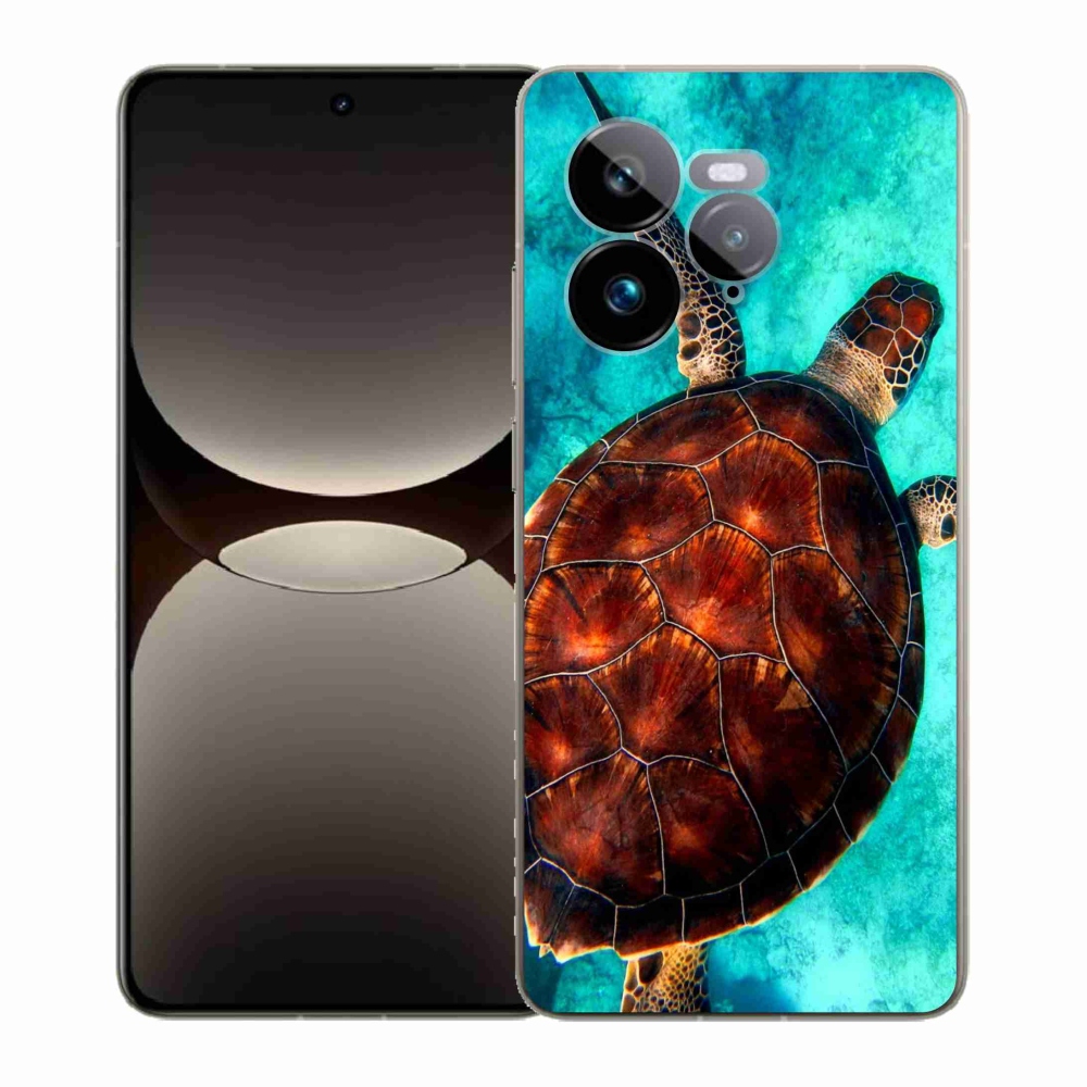 Gelový kryt mmCase na Realme GT 7 Pro 5G - želva