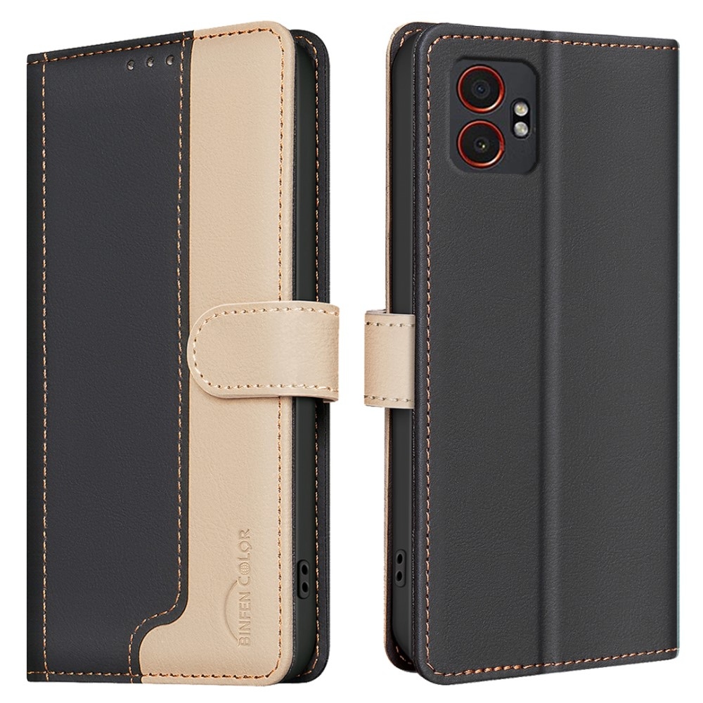 BNF DUO knížkové pouzdro na Samsung Galaxy Xcover 7 Pro - černé