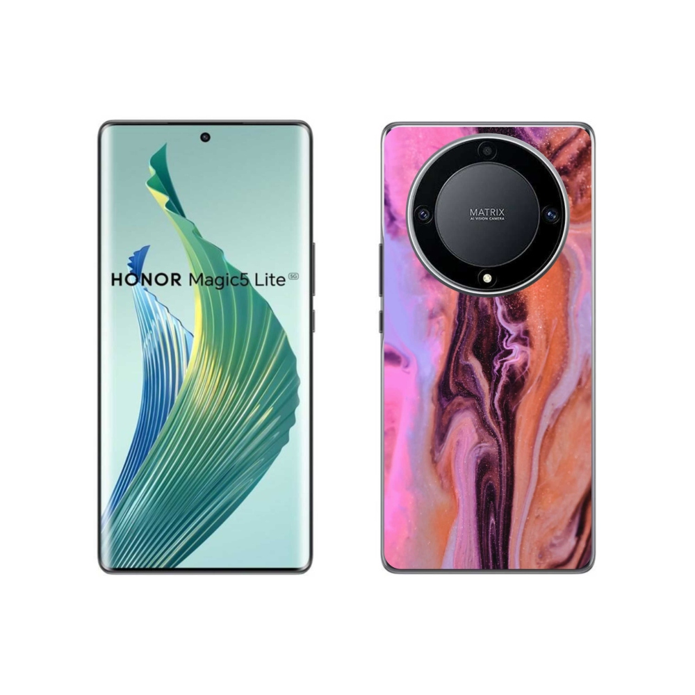 Gelový kryt mmCase na Honor Magic 5 Lite 5G - abstrakt 26