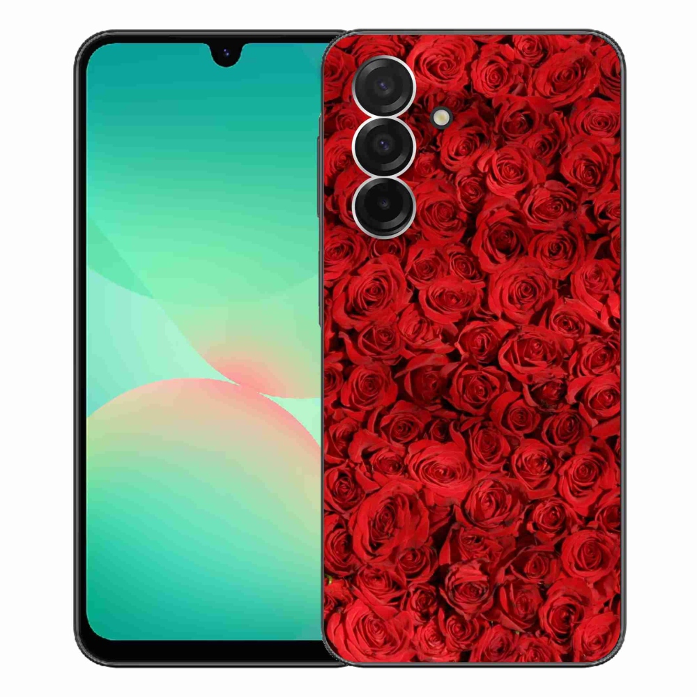 Gelový kryt mmCase na Samsung Galaxy A26 5G - růže
