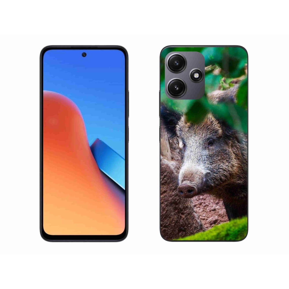 Gelový kryt mmCase na Xiaomi Redmi 12 5G - divoké prase