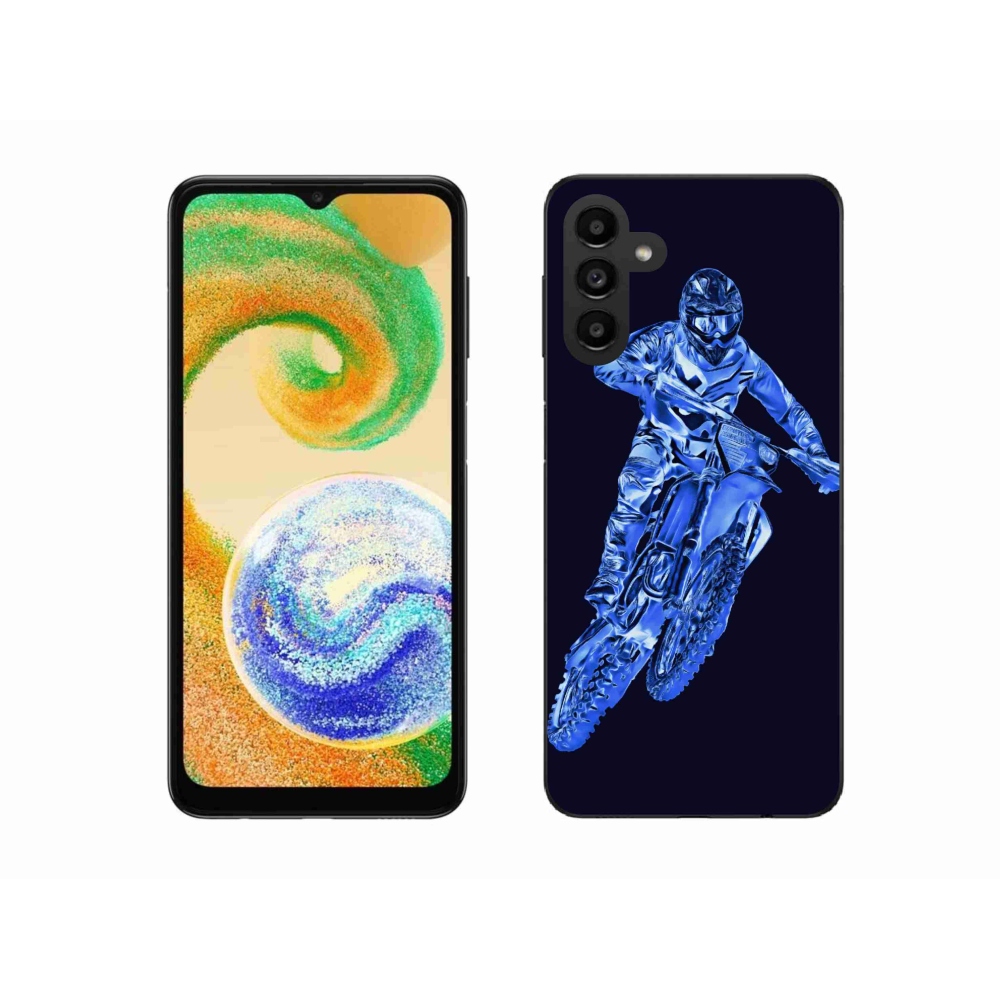 Gelový kryt mmCase na Samsung Galaxy A04s (164.7x76.7x9.1mm) - motocross 1