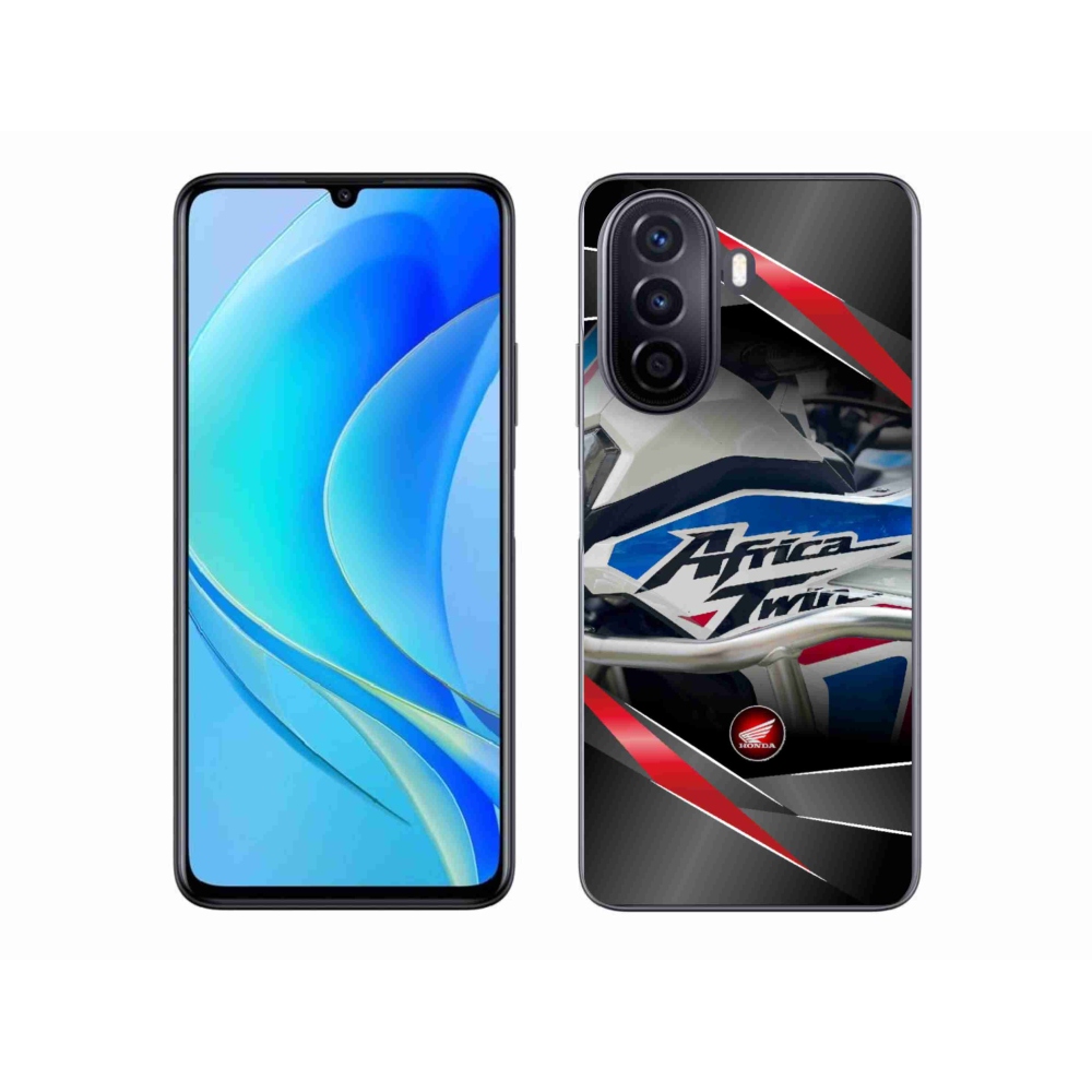 Gelový kryt mmCase na Huawei Nova Y70 - motorka honda