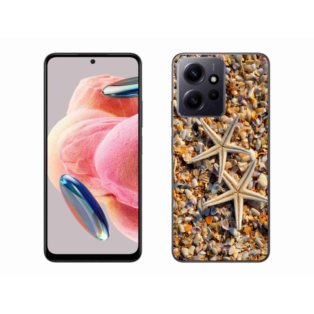 Gelový kryt mmCase na Xiaomi Redmi Note 12 4G - mořské hvězdice