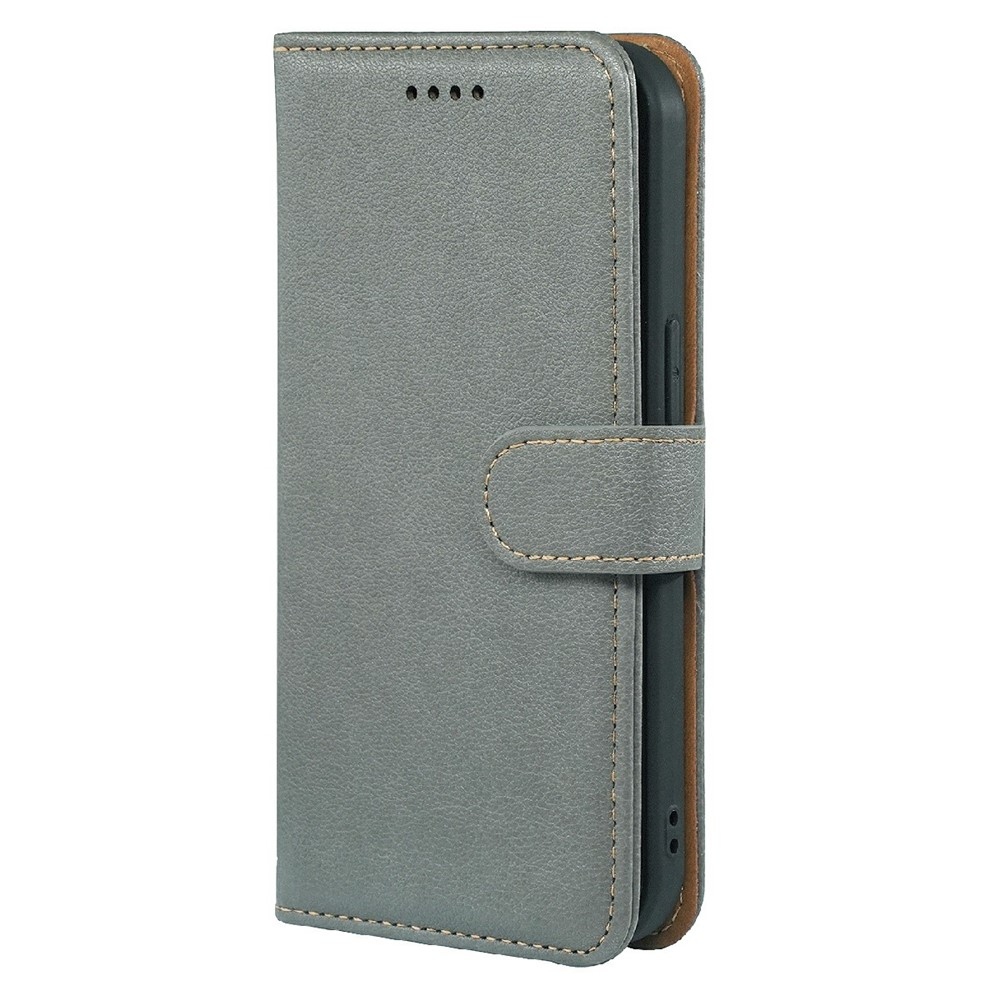 Clasp knížkové pouzdro na Xiaomi Redmi 15 5G - šedé