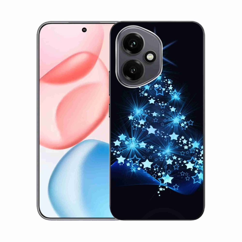 Gelový kryt mmCase na Honor 400 - vánoční stromek