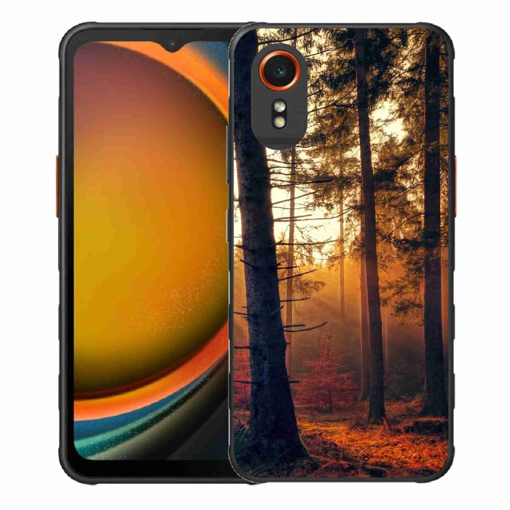 Gelový obal mmCase na Samsung Galaxy Xcover 7 - les