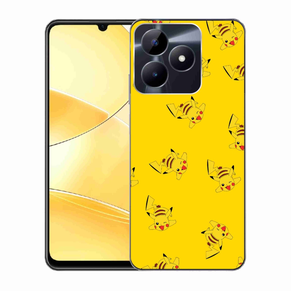 Gelový kryt mmCase na Realme C51/C53 - pikachu