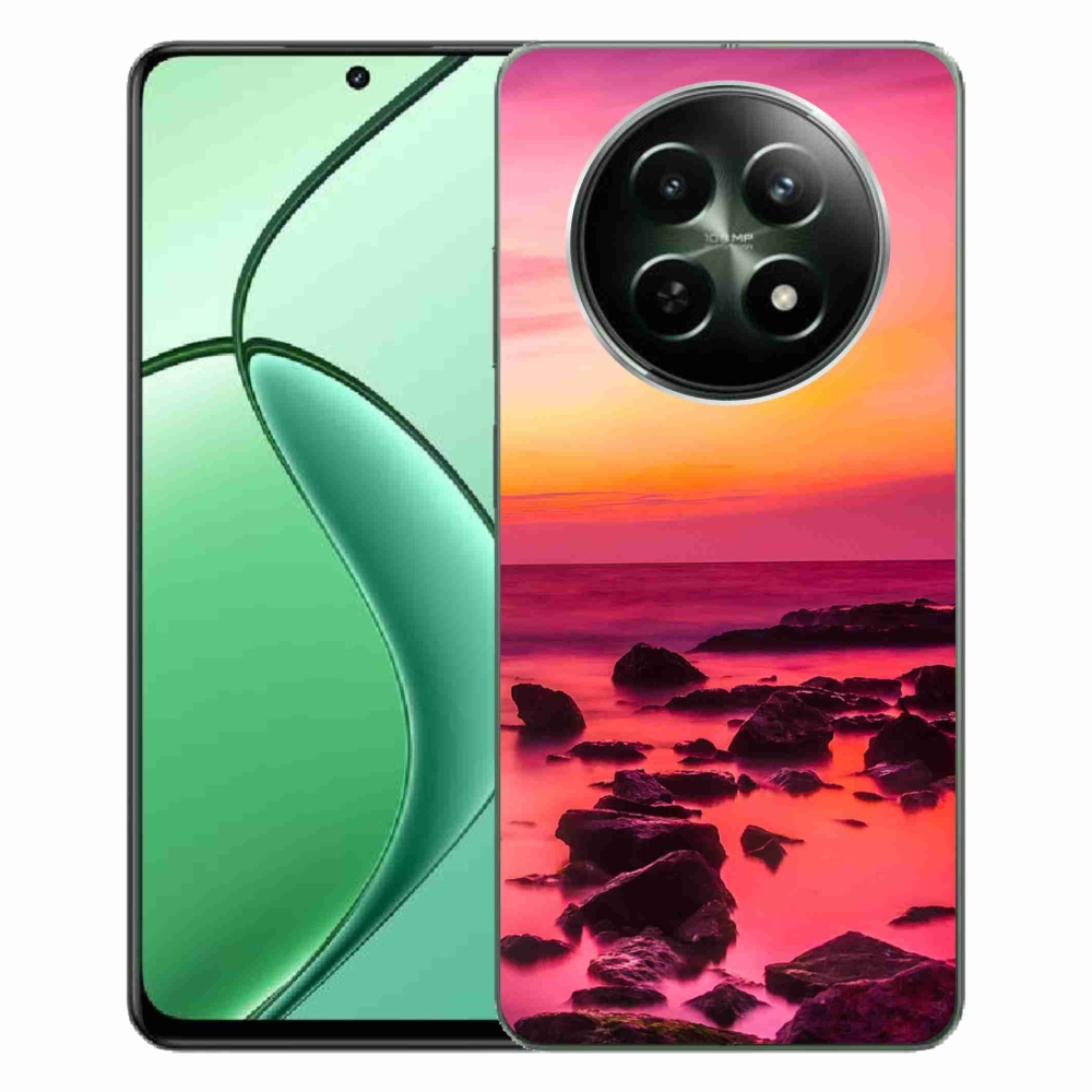 Gelový kryt mmCase na Realme 12 5G/12x 5G - moře a záře