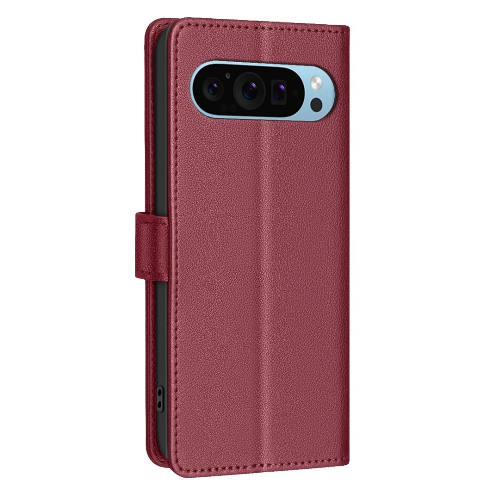 BNF knížkové pouzdro na Google Pixel 9/9 Pro - červené