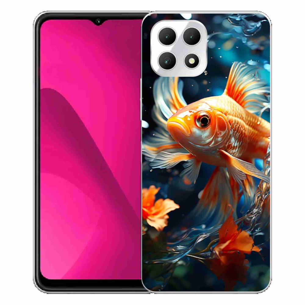 Gelový kryt mmCase na T-Mobile T Phone 2 - rybka