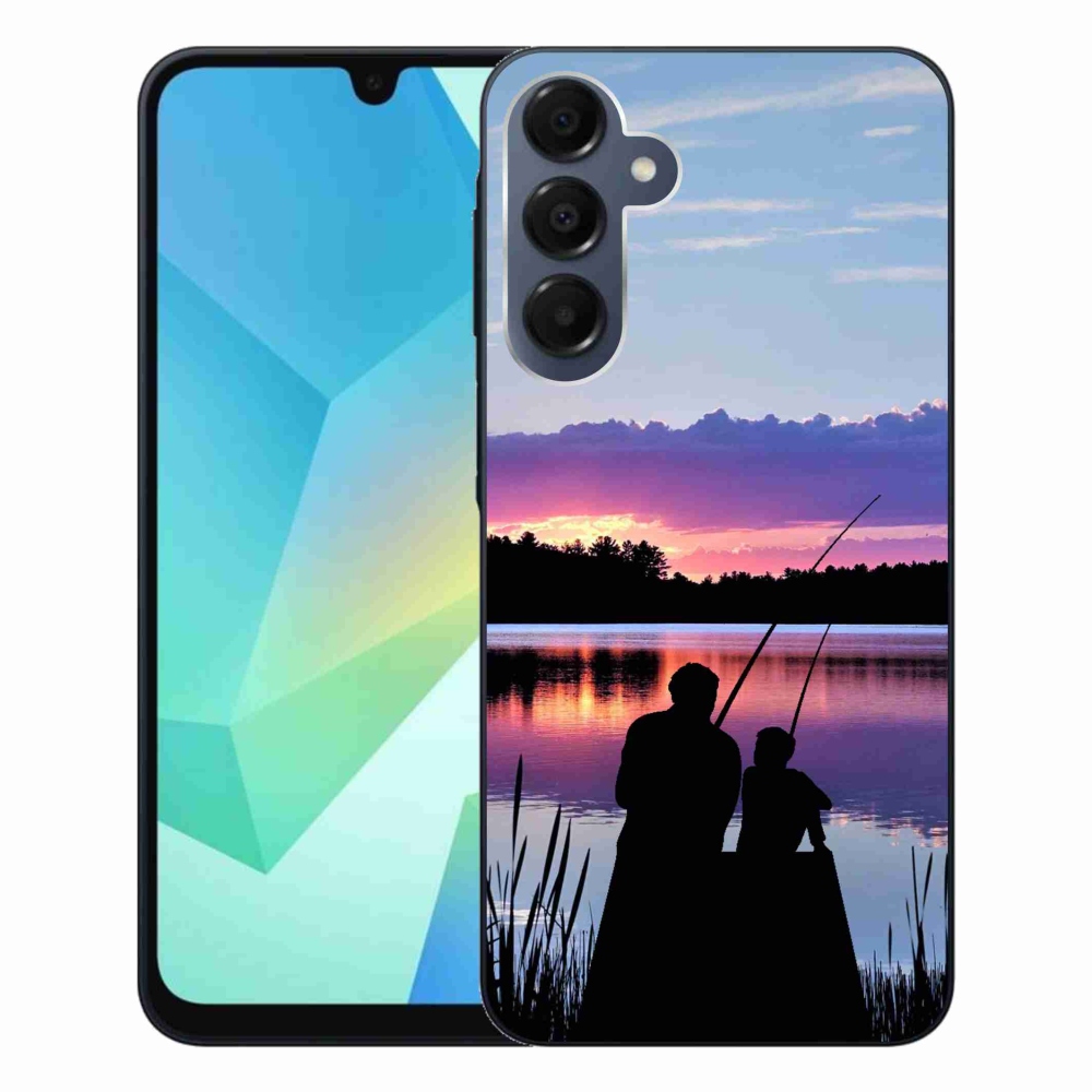 Gelový kryt mmCase na Samsung Galaxy A16 4G/5G - rybaření 2