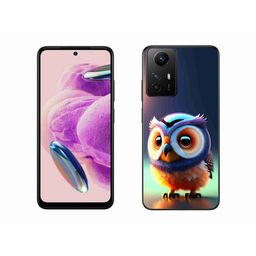 Gelový kryt mmCase na Xiaomi Redmi Note 12S - sovička