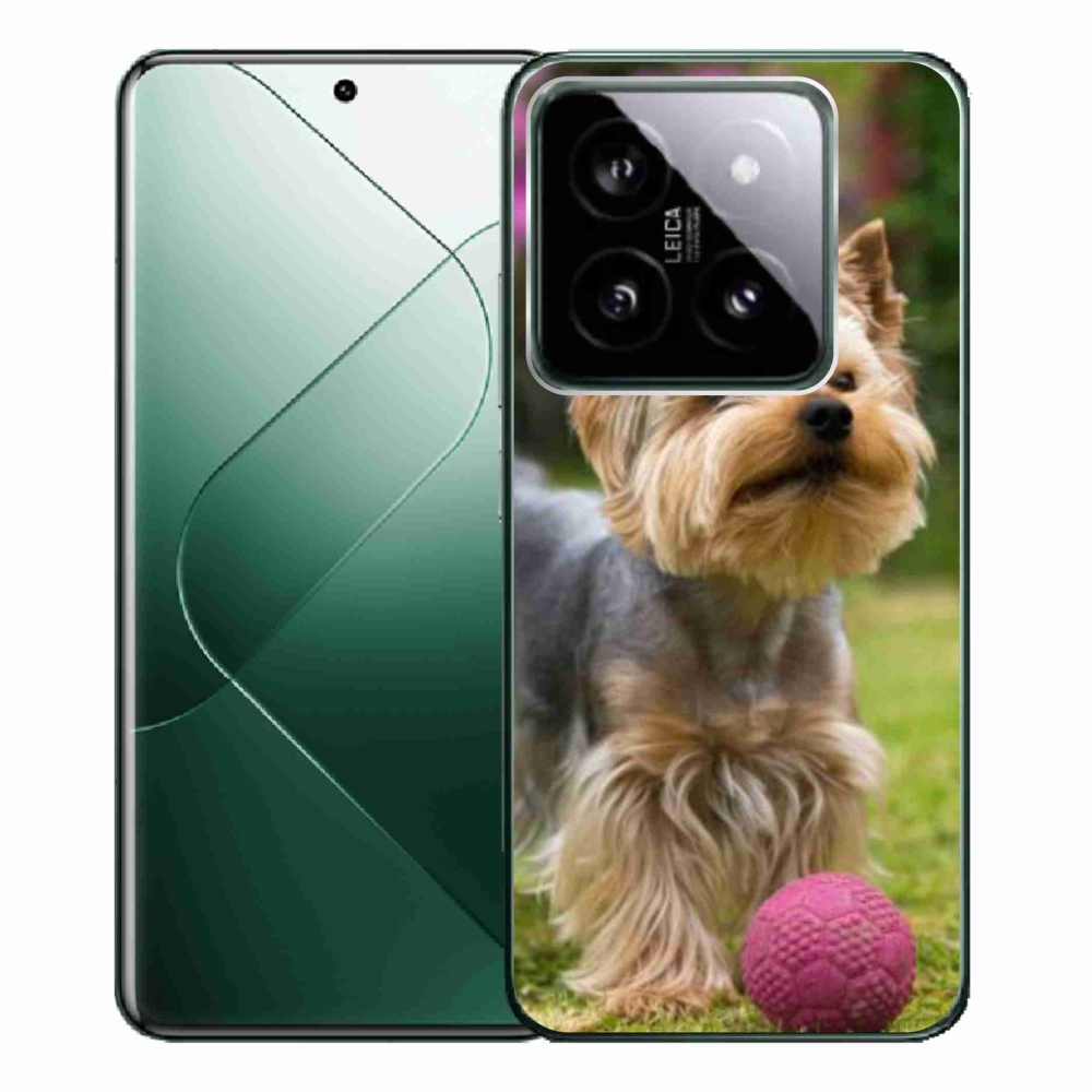 Gelový obal mmCase na Xiaomi 14 Pro - jorkšír 4