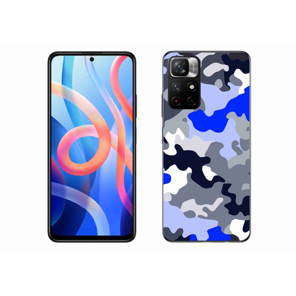 Gelový kryt mmCase na Xiaomi Redmi Note 11S 5G - maskáčový vzor 8