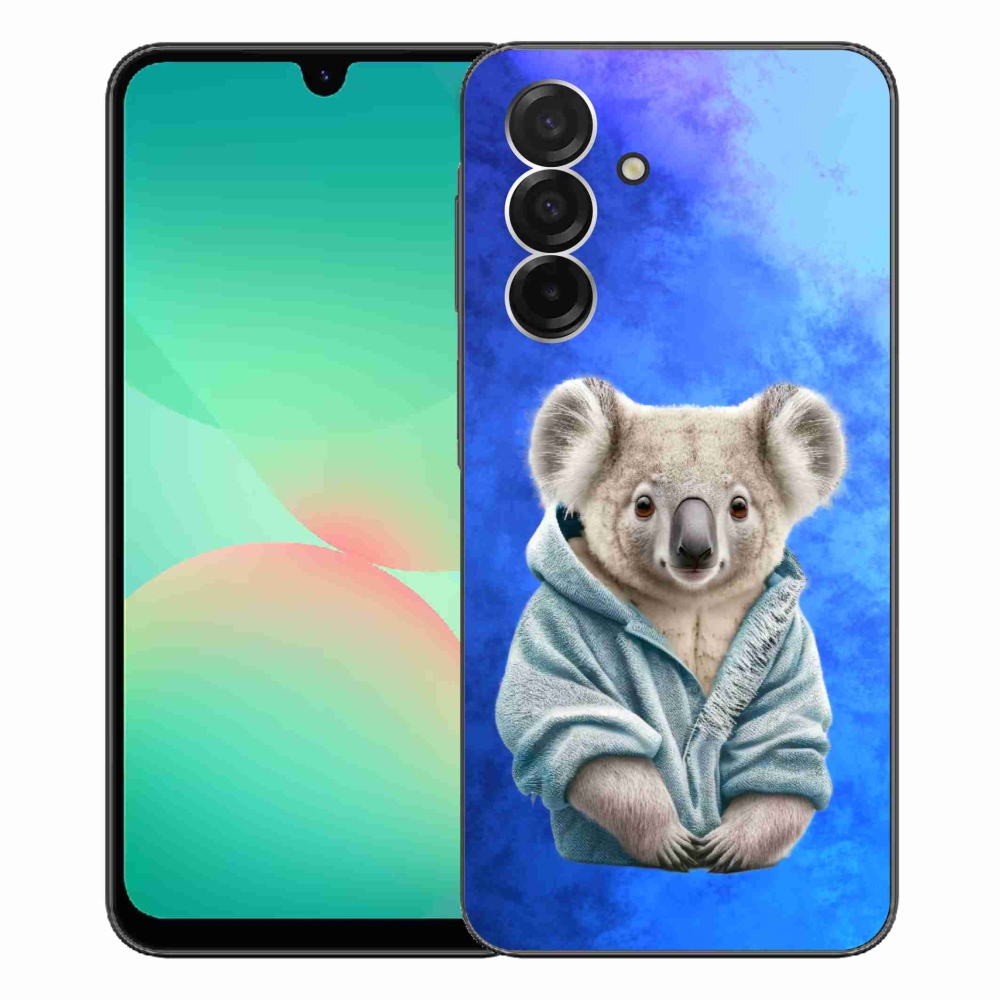 Gelový kryt mmCase na Samsung Galaxy A26 5G - koala ve svetru
