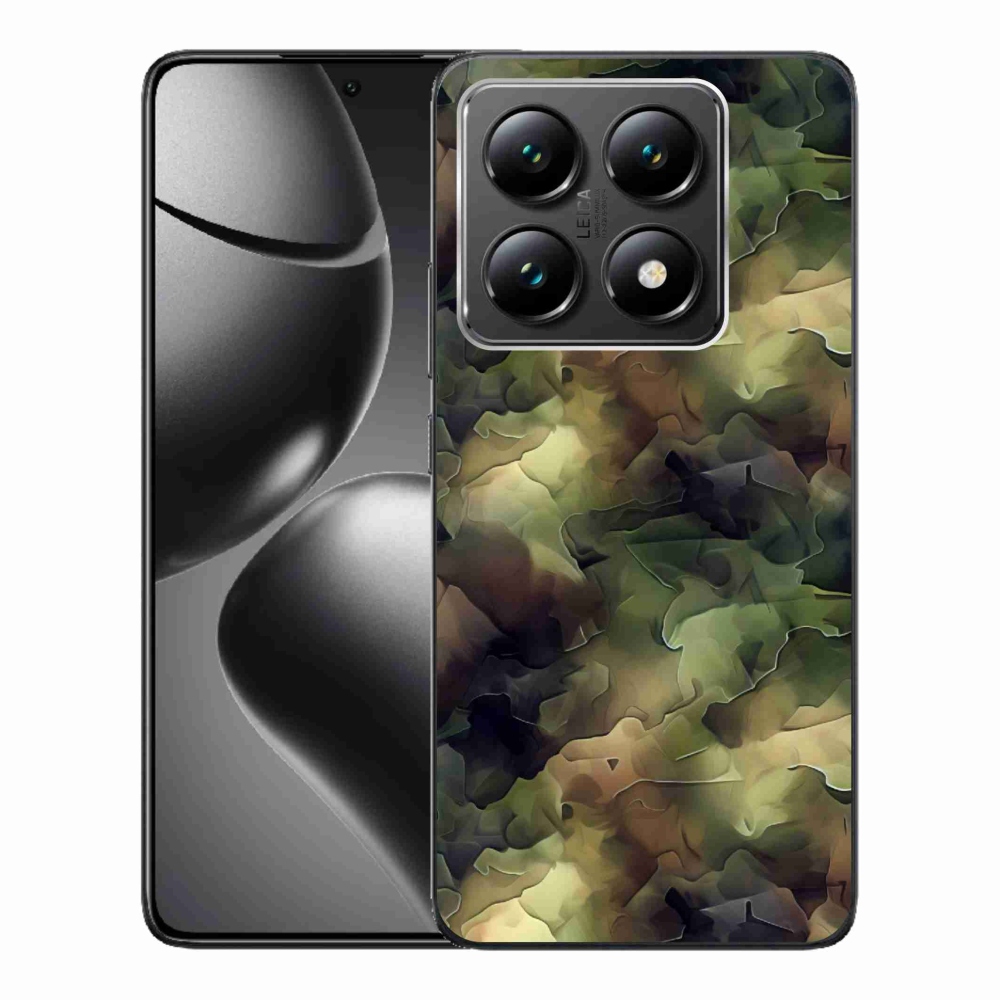Gelový kryt mmCase na Xiaomi 14T - maskáčový vzor 10