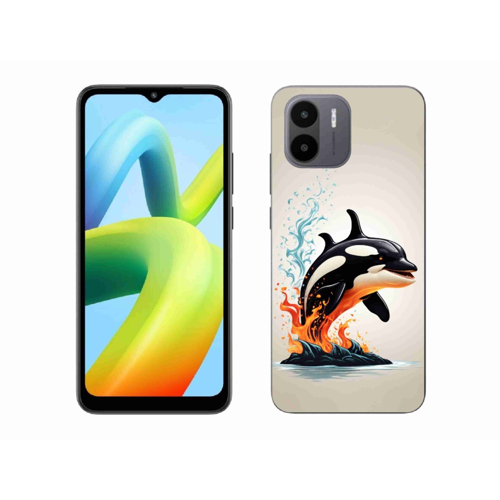 Gelový kryt mmCase na Xiaomi Redmi A1/Redmi A2 - kosatka