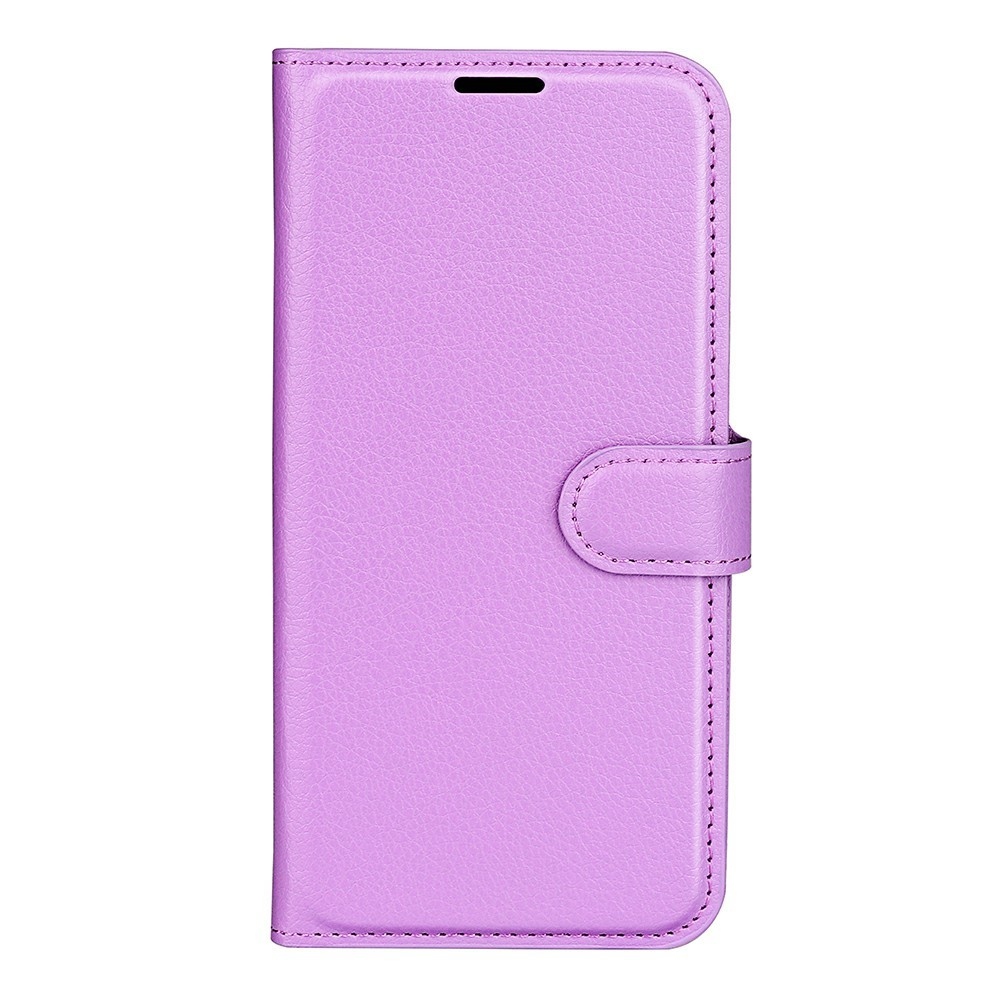 Litchi knížkové pouzdro na Realme C75 - fialové