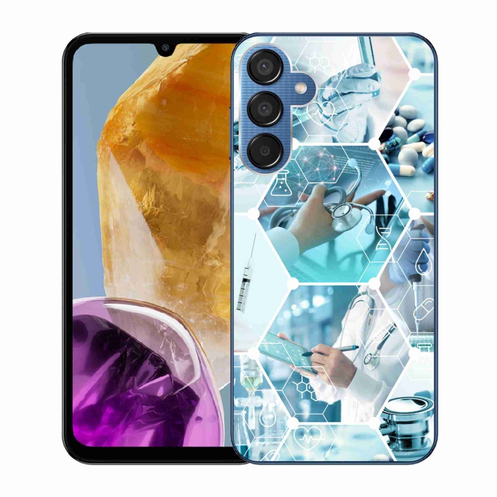 Gelový kryt mmCase na Samsung Galaxy M15 5G - zdravotnictví