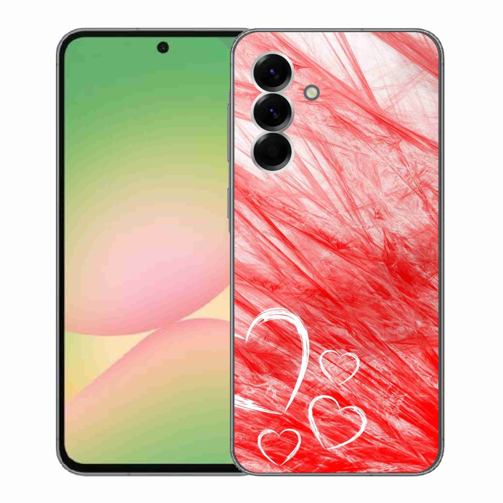 Gelový kryt mmCase na Samsung Galaxy A56 5G - heart