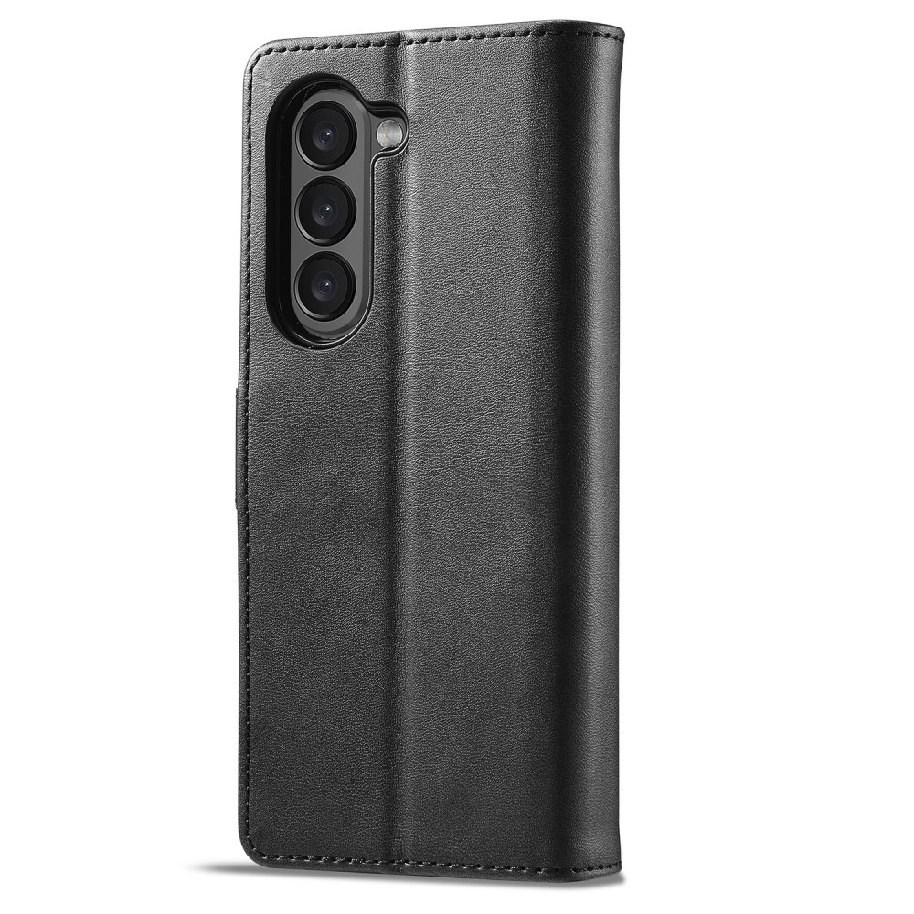 Imeeke knížkové pouzdro na Samsung Galaxy Z Fold5 5G - černé