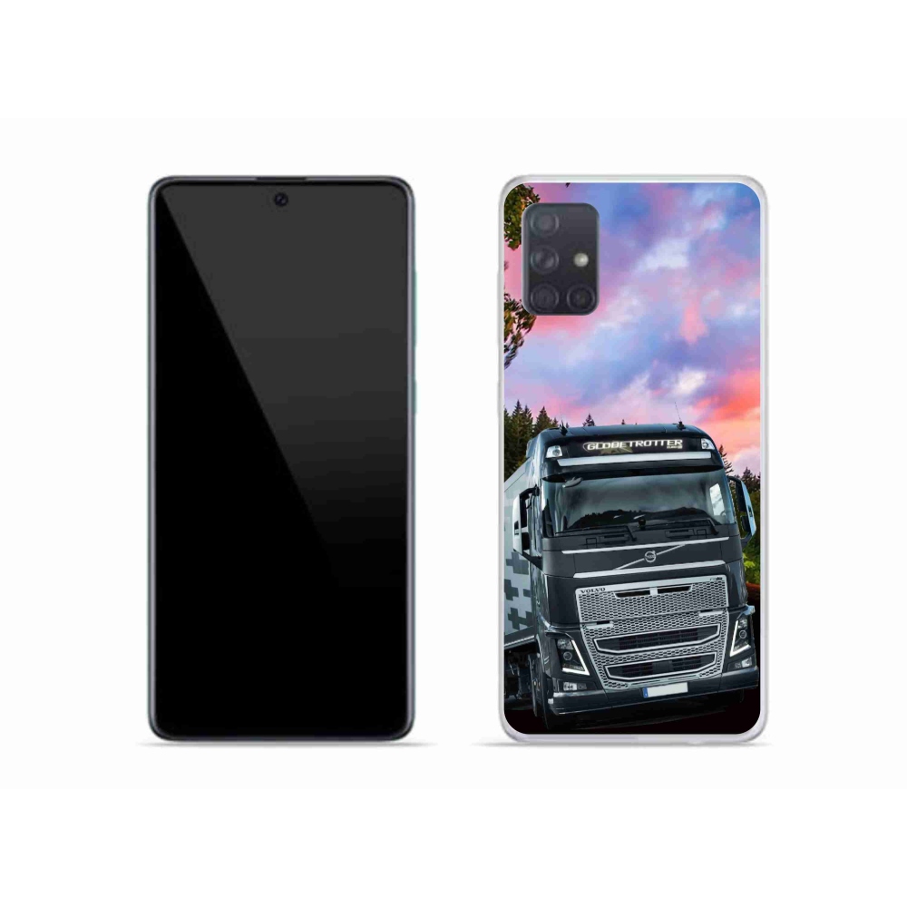 Gelový kryt mmCase na Samsung Galaxy A51 - kamion 2