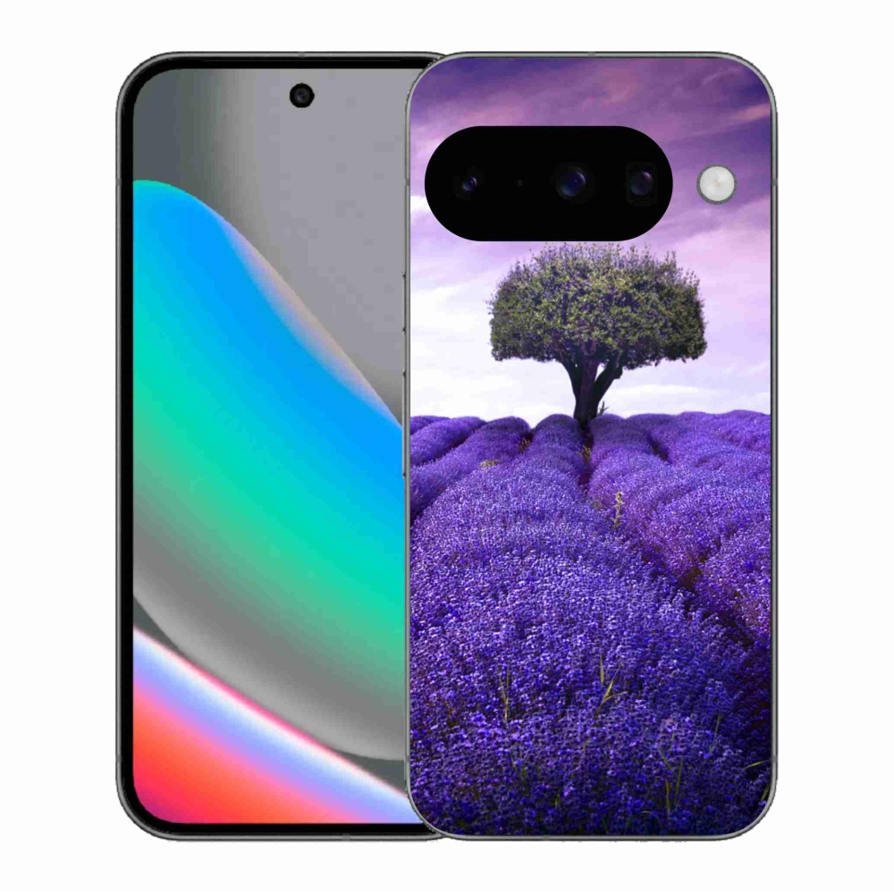 Gelový kryt mmCase na Google Pixel 10 - levandulová louka