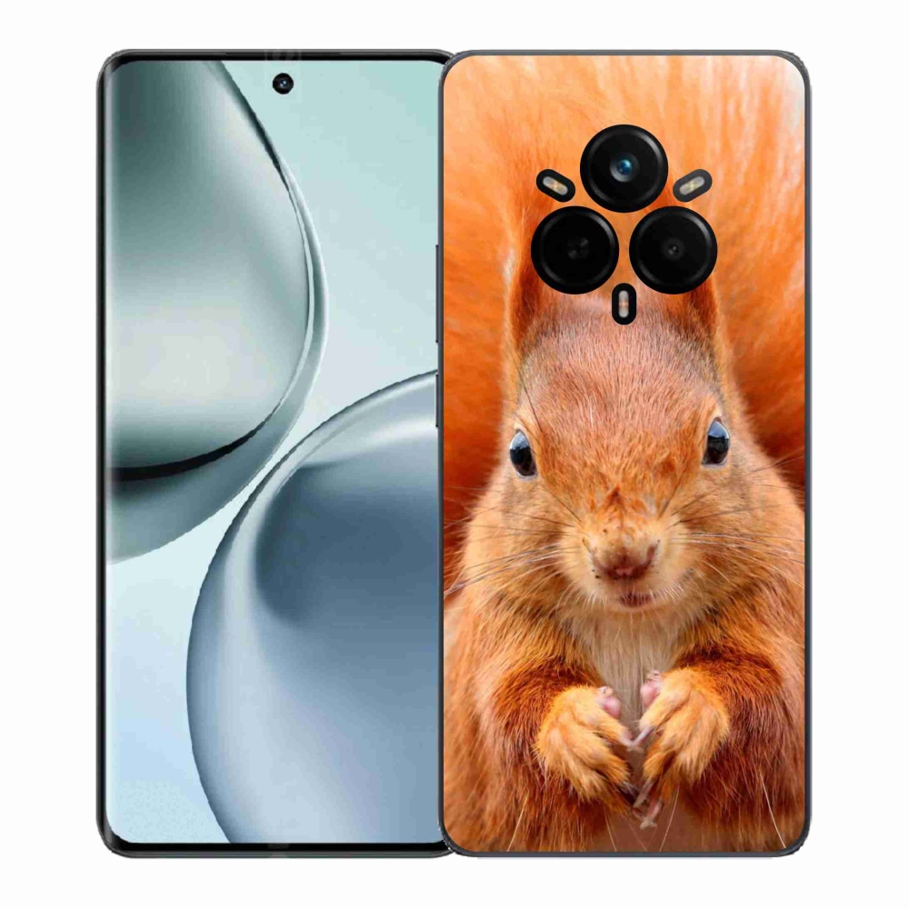Gelový kryt mmCase na Realme 14 Pro+ 5G - veverka