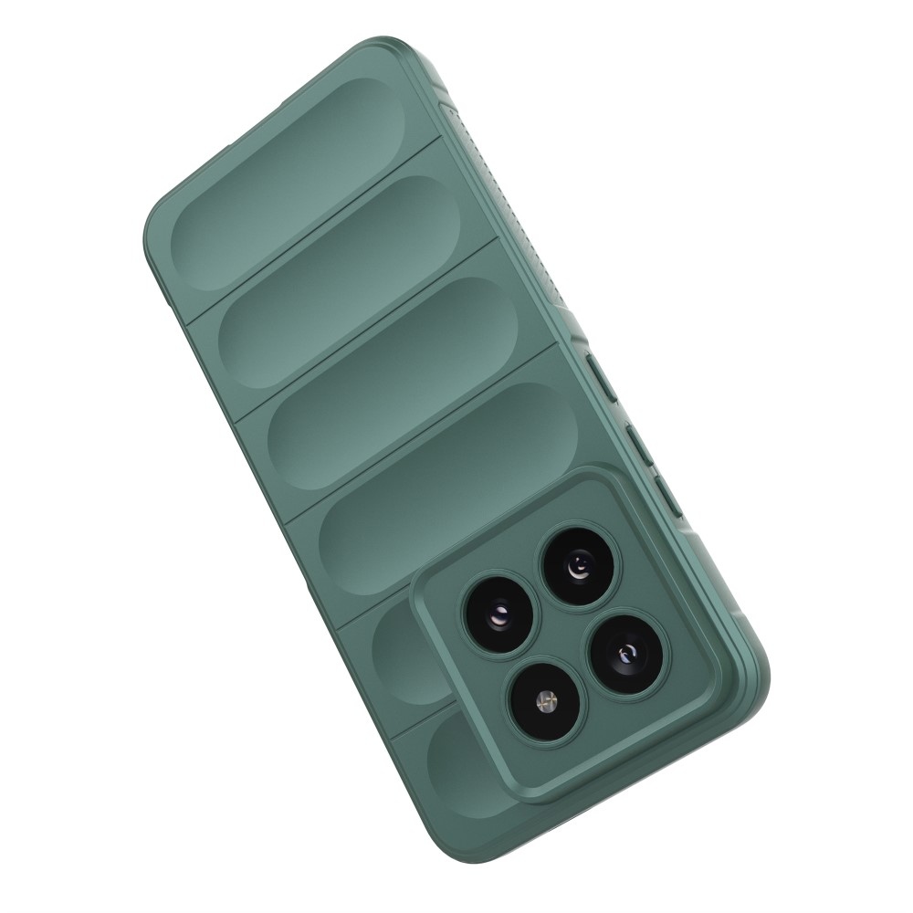 Rugg odolný gelový obal na Xiaomi 14 Pro - zelený