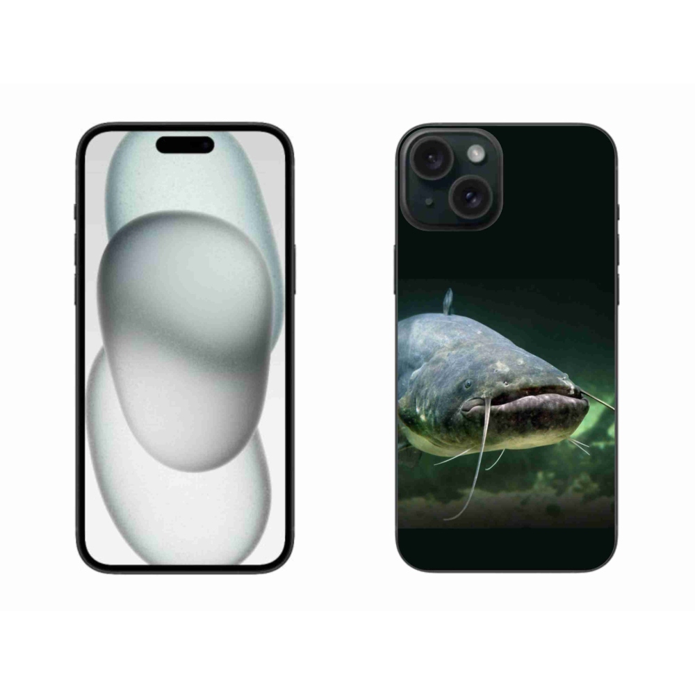 Gelový obal mmCase na iPhone 15 Plus - sumec