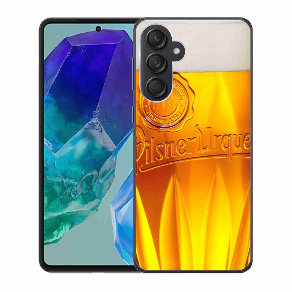 Gelový kryt mmCase na Samsung Galaxy M55 5G - pivo