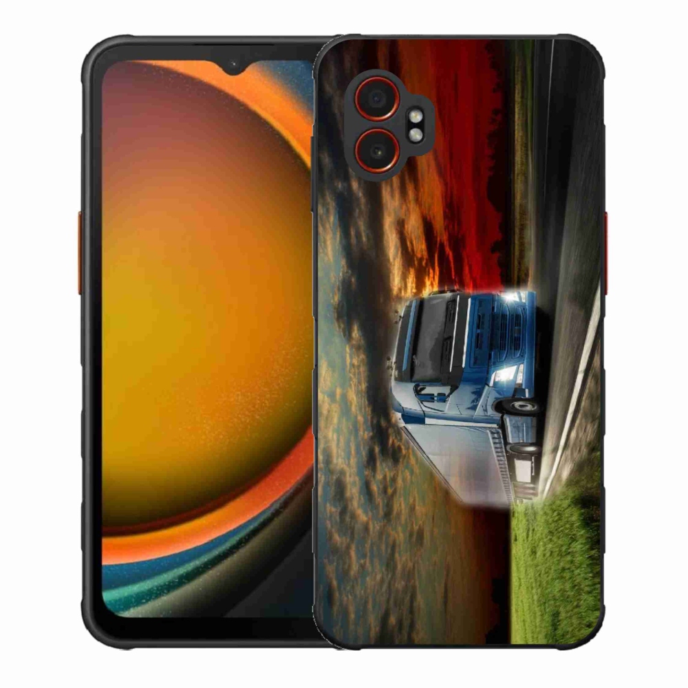 Gelový kryt mmCase na Samsung Galaxy Xcover 7 Pro - kamion 4
