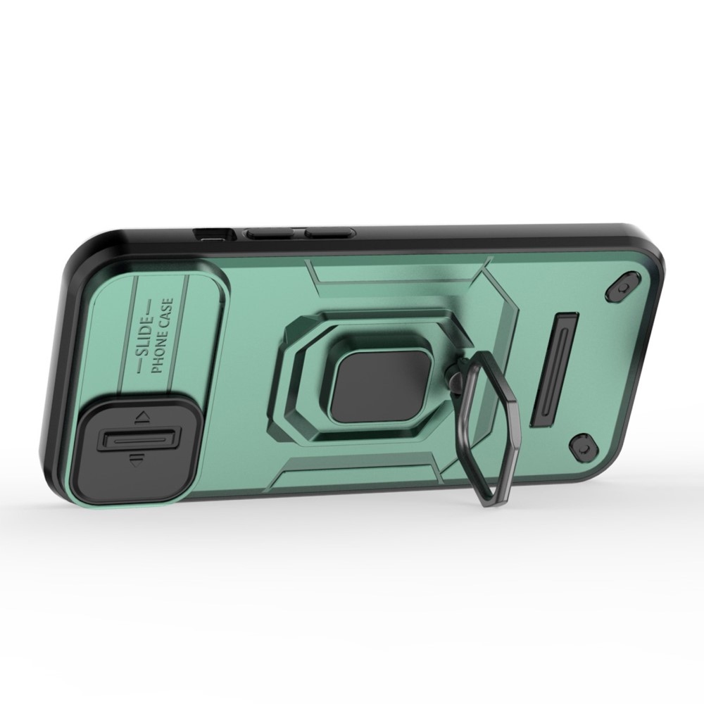 Shock odolný kryt na iPhone 15 - zelený
