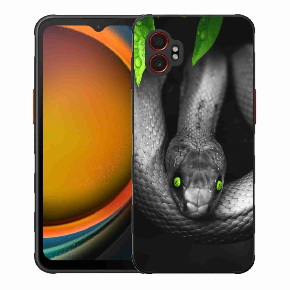 Gelový kryt mmCase na Samsung Galaxy Xcover 7 Pro - had
