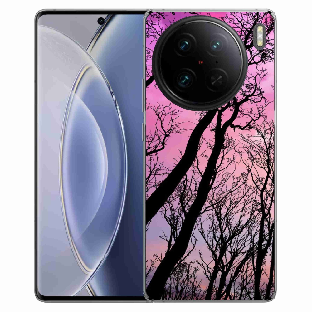 Gelový obal mmCase na Vivo X90 Pro - opadané stromy