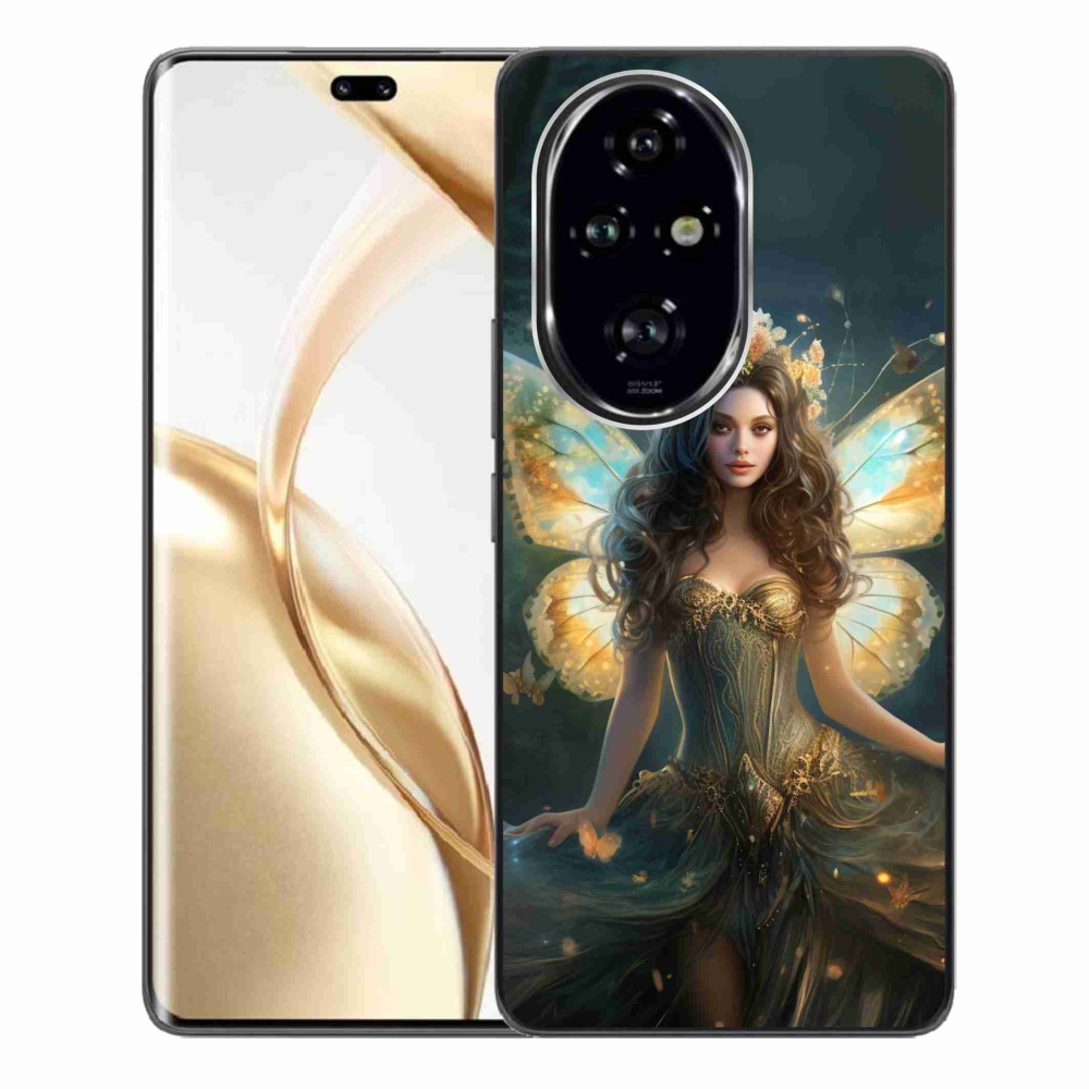 Gelový kryt mmCase na Honor 200 Pro 5G - motýlí žena