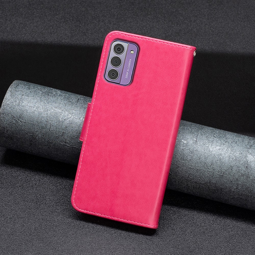 Butterfly knížkové pouzdro na Nokia G42 - rose