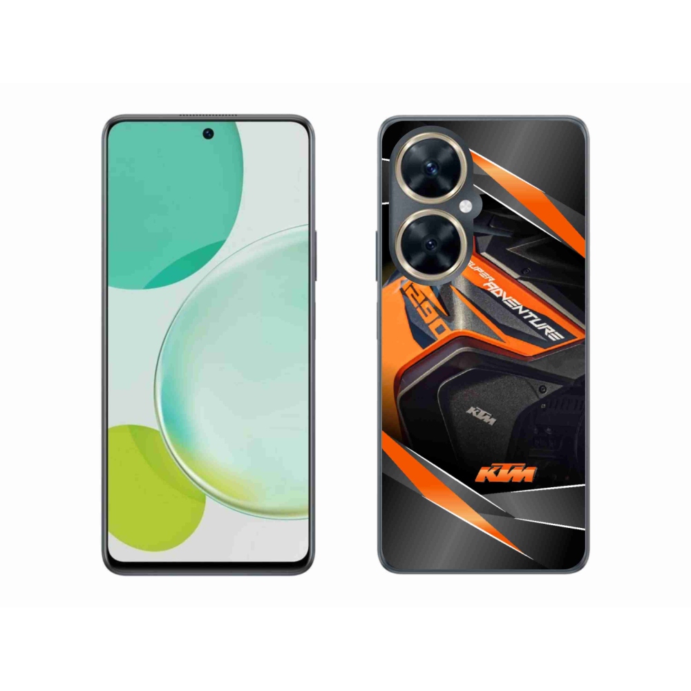 Gelový kryt mmCase na Huawei Nova 11i - motorka ktm
