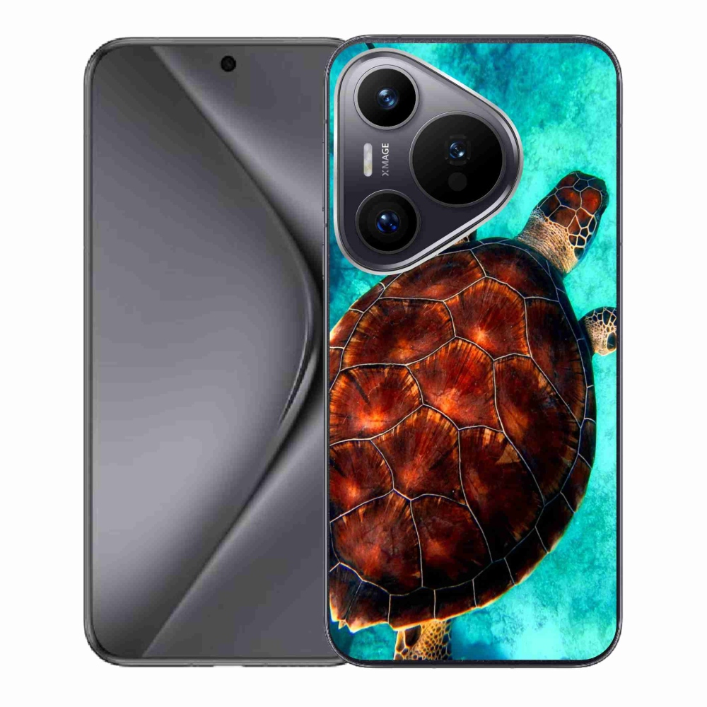 Gelový kryt mmCase na Huawei Pura 70 - želva