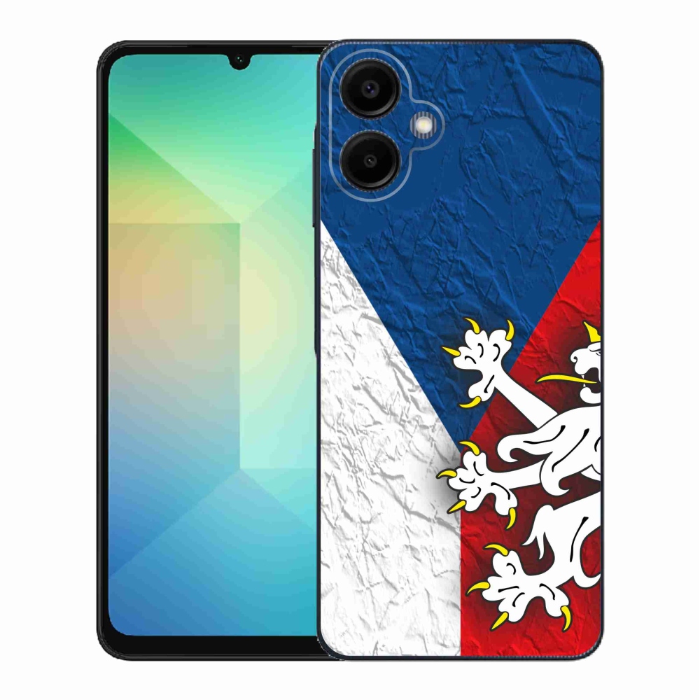 Gelový kryt mmCase na Samsung Galaxy A06 4G - česká vlajka 1