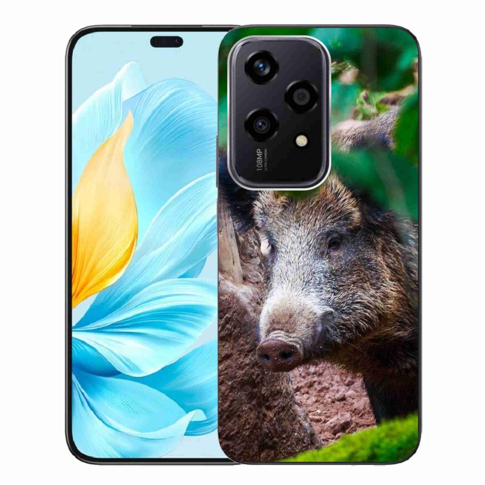 Gelový kryt mmCase na Honor 200 Lite 5G - divoké prase