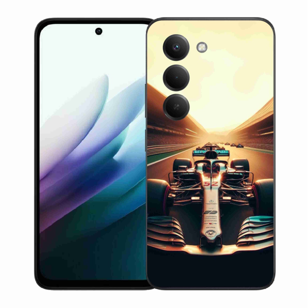 Gelový kryt mmCase na Xiaomi Redmi 15 4G/5G (171mm) - formule 1