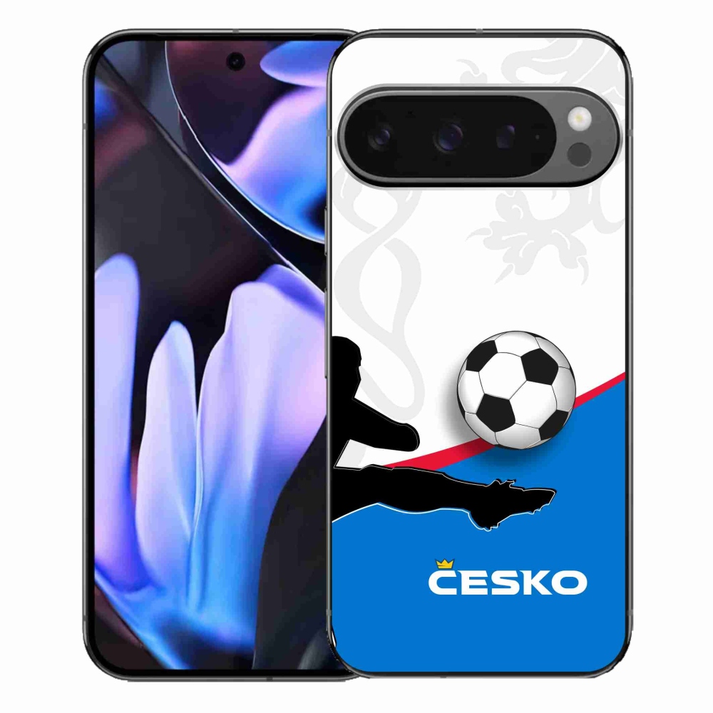 Gelový kryt mmCase na Google Pixel 9 Pro XL - fotbal Česko 3