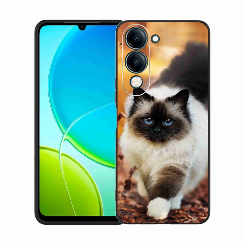 Gelový kryt mmCase na Vivo Y29s 5G - kočka