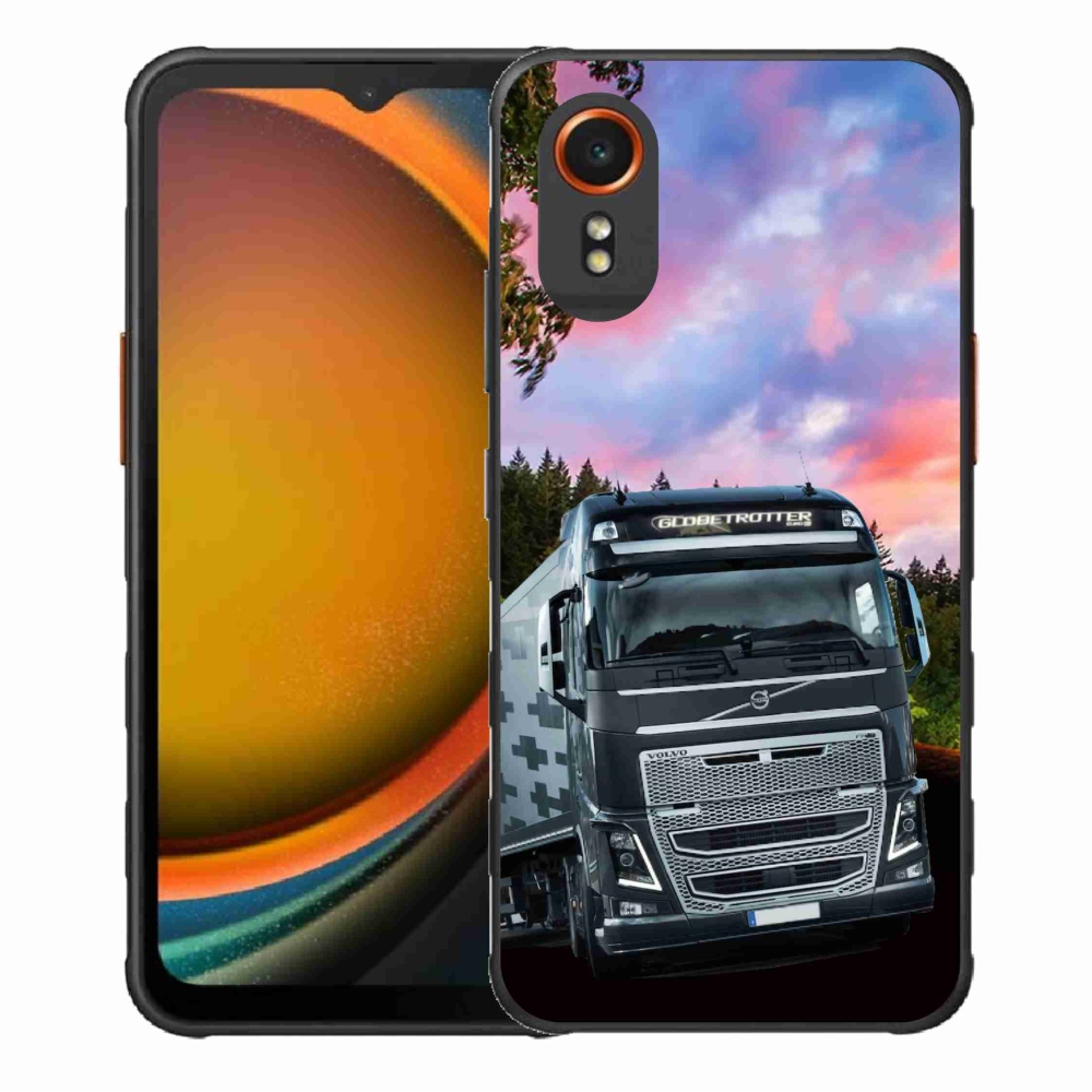 Gelový kryt mmCase na Samsung Galaxy Xcover 7 - kamion 2