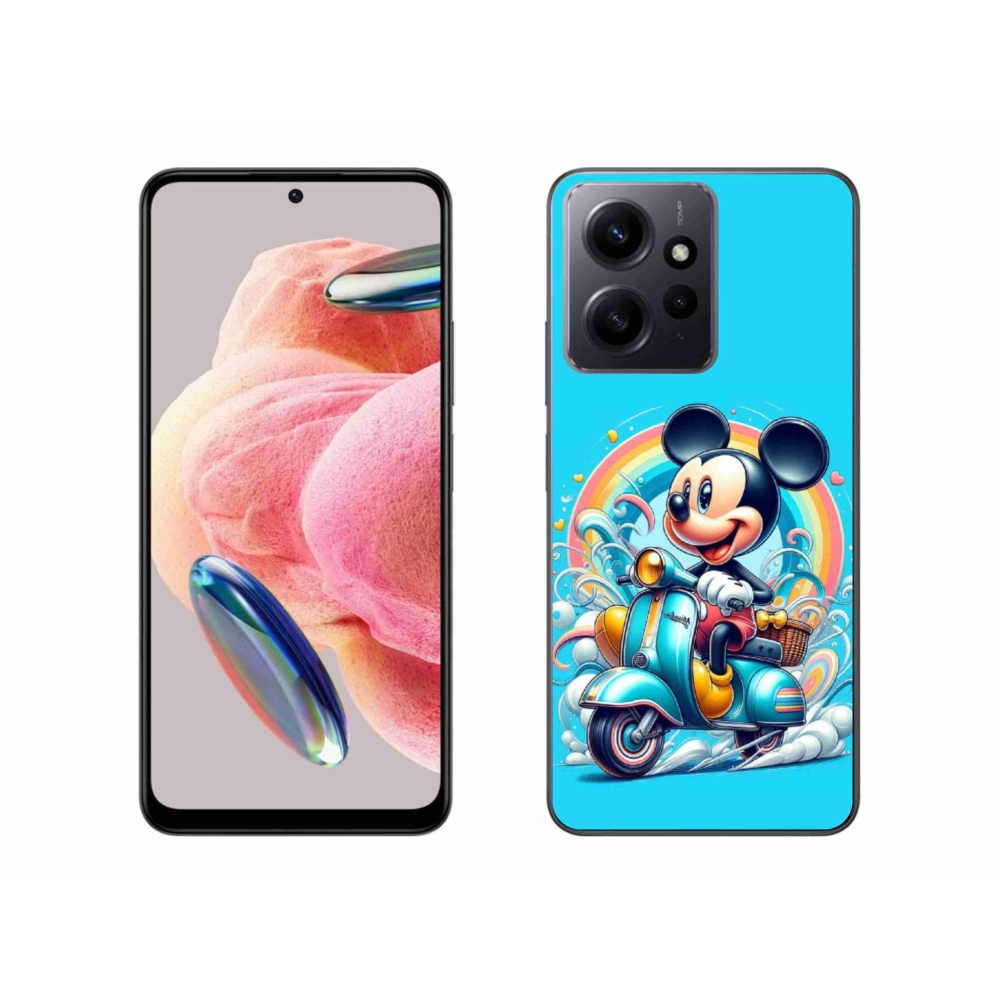 Gelový kryt mmCase na Xiaomi Redmi Note 12 4G - mickey mouse 2
