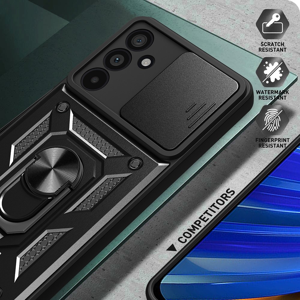 Slide odolný kryt na Samsung Galaxy M55 5G - černý