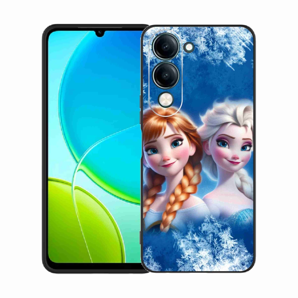 Gelový kryt mmCase na Vivo Y29s 5G - ledové království 2